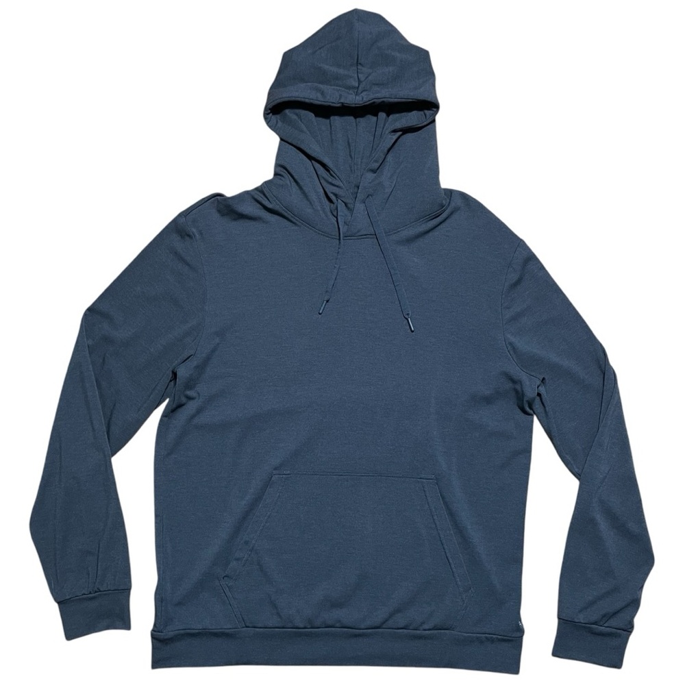 Cozy Earth Men's Bamboo Hoodie In Gray Sz Medium